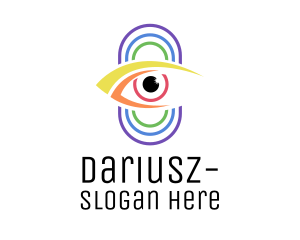 Multicolor Eye Surveillance Logo