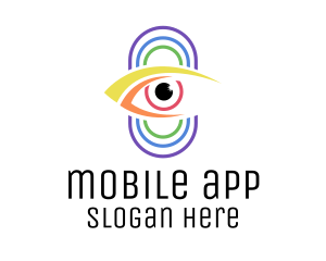 Multicolor Eye Surveillance Logo