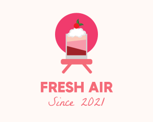 Pink Berry Parfait logo design