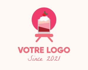 Pink Berry Parfait logo design