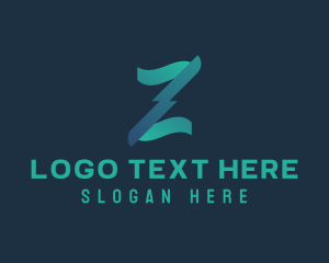 Consultancy - Green Gradient Letter Z logo design