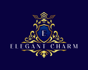 Elegant Royal Crown  logo design