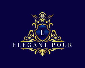 Elegant Royal Crown  logo design