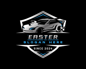 Vehicle - Racing Car Automotive logo design