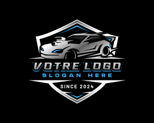 Racing Car Automotive logo design