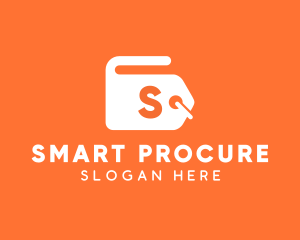 Procurement - Discount Shopping Price logo design