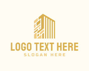 Commericial - Architecture Skyscraper Building logo design