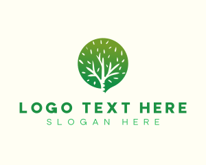 Nature - Nature Tree Lumber logo design