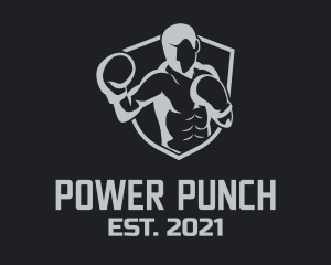 Boxing - Boxing Gym Trainer logo design
