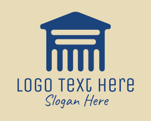 Law - Law Firm Business logo design