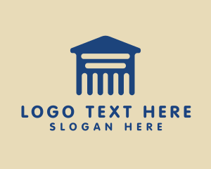 College - Law Firm Justice logo design