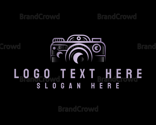 Camera Lens Photography Logo