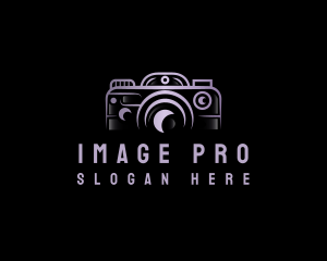 Camera Lens Photography logo design