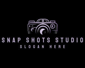 Camera Lens Photography logo design