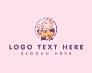 Dog Cat Pet Logo