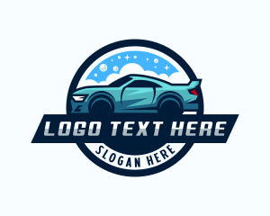 Car Wash Cleaner logo design