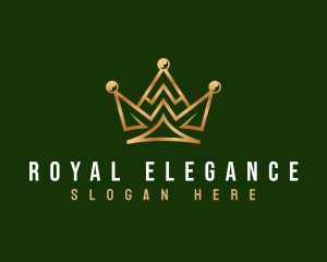 Monarch Royalty Crown logo design