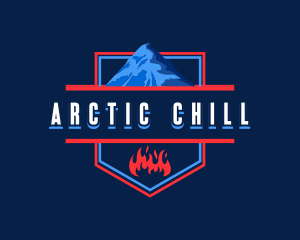 Iceberg - Thermal Heater Cooler logo design