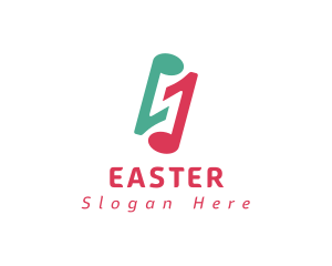 Initial - Music Letter S logo design