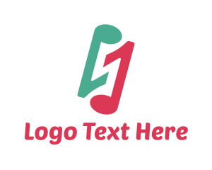Music Letter S Logo