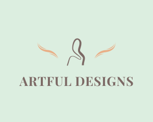 Curve Beauty Fashion logo design