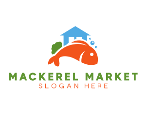 Fish Market Seafoods logo design