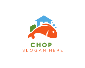 Agriculture - Fish Market Seafoods logo design