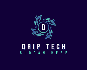 Digital Wave Technology logo design