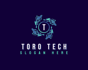 Digital Wave Technology logo design