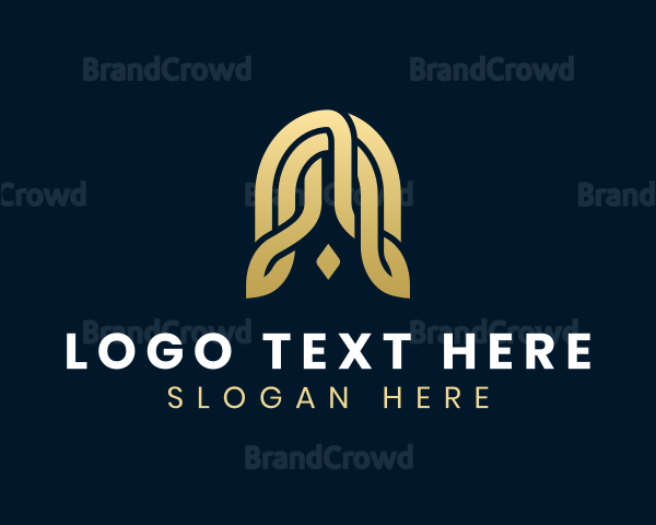 Elegant Business Letter A Logo