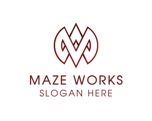 Modern Puzzle Business logo design