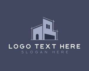 House Builder Architect logo design