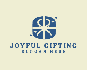 Gift - Souvenir Gift Ribbon logo design