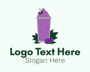 Fresh Grape Smoothie  Logo