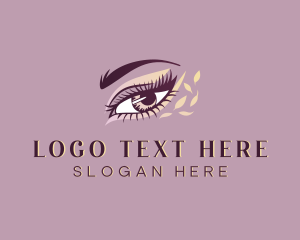 Beauty - Eyelashes Beauty Perming logo design