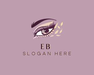 Beautician - Eyelashes Beauty Perming logo design