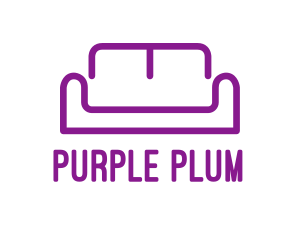 Purple - Purple Furniture Sofa logo design