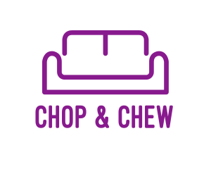 Chair - Purple Furniture Sofa logo design