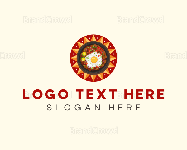 Sisig Delicacy Food Logo