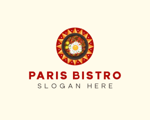 Sisig Delicacy Food logo design