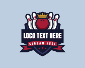 League - Bowling Sports Tournament logo design