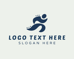 Physical Training - Fitness Runner Wellness logo design