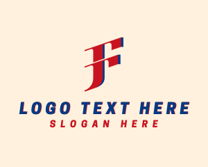 Fast - Fast Courier Logistics logo design