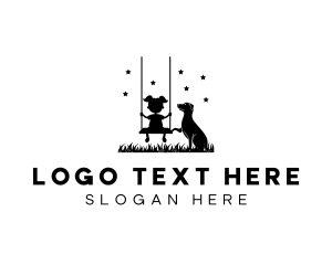 Support - Child Pet Dog logo design