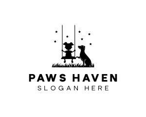 Child Pet Dog logo design