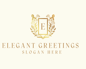 Luxury Floral Boutique logo design