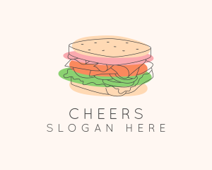 Fresh - Fun Sandwich Bar logo design