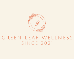 Wellness Leaf Spa logo design