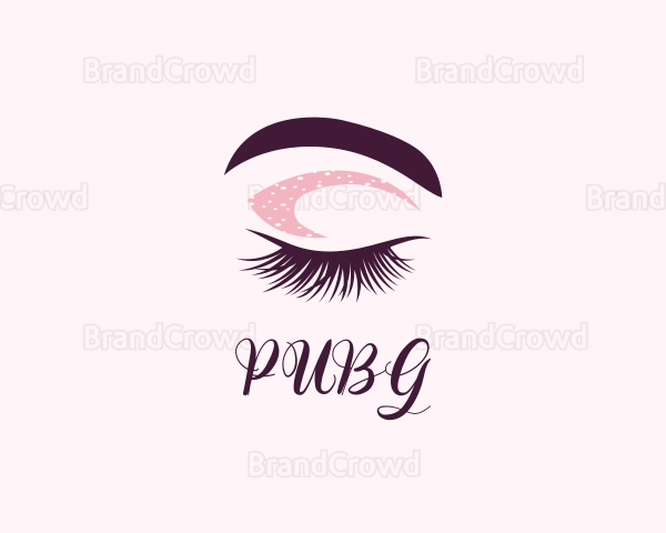 Eyelash Eyebrow Salon Logo