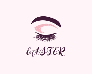 Eyelash - Eyelash Eyebrow Salon logo design